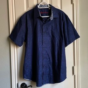 Robert Graham Modern Button Down Paisley Shirt